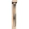 Ekena Millwork Funston Block Smooth Bracket w/ Offset Brace, Douglas Fir, 3 1/2"W x 18"D x 22"H BKT0402X18X22FST05SDF - alternate 2